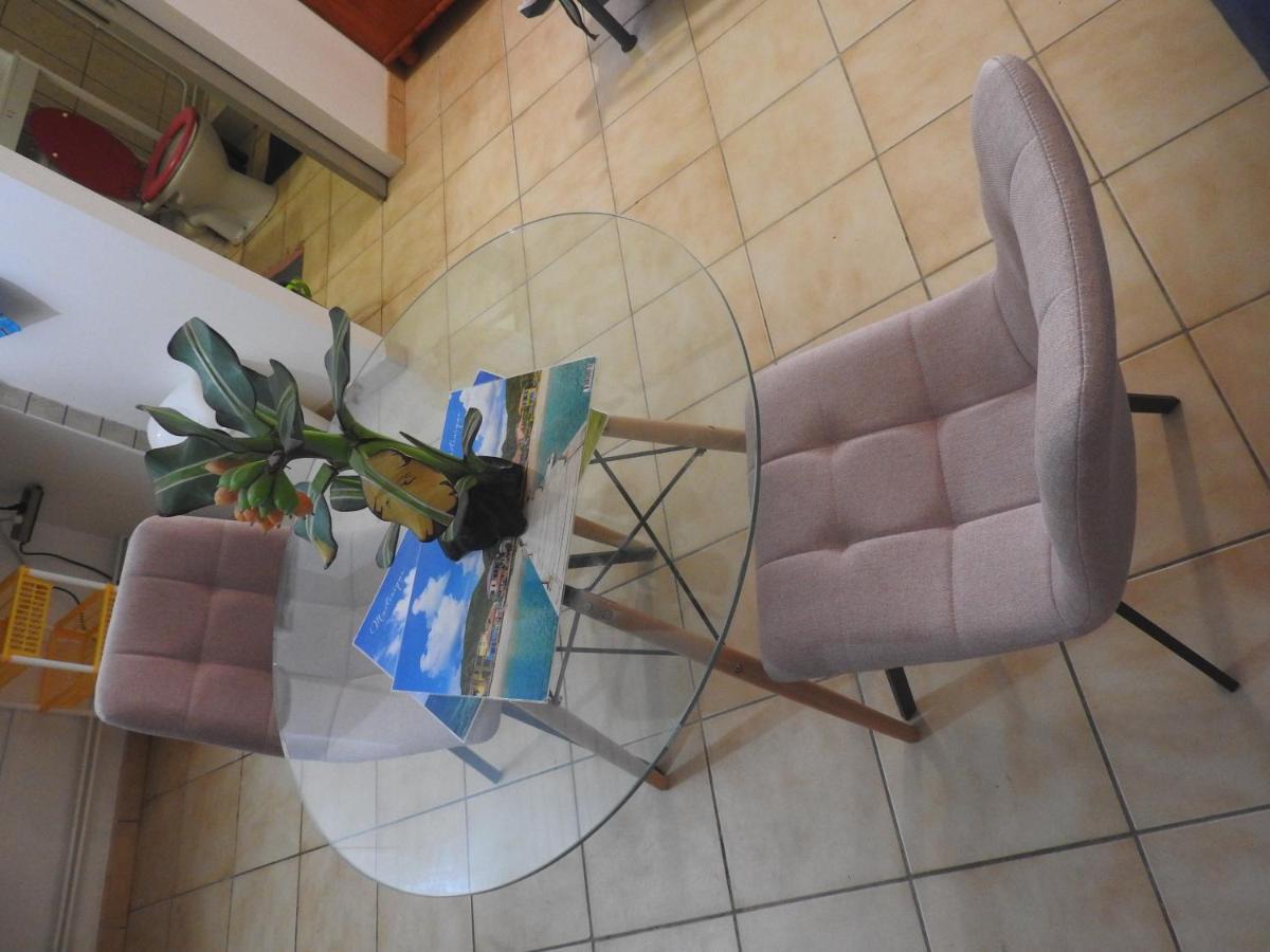 Studio Hibiscus-Ch Vue Sur Mer,Plage,Clim Les Anses-d'Arlets Exteriér fotografie
